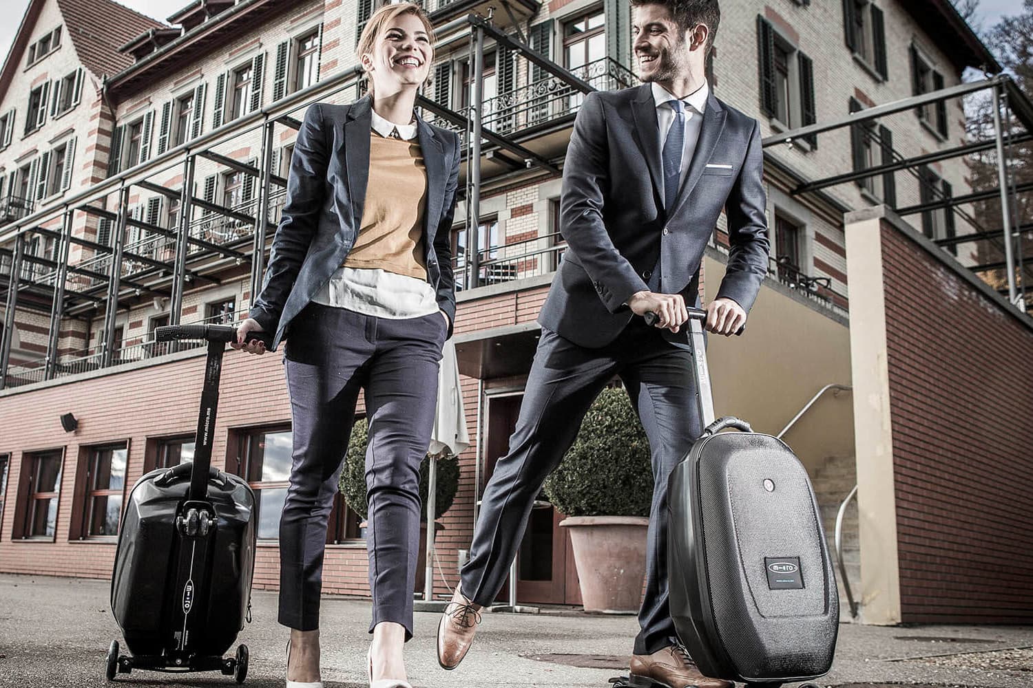 Micro Luggage Kickboard für lange Wege