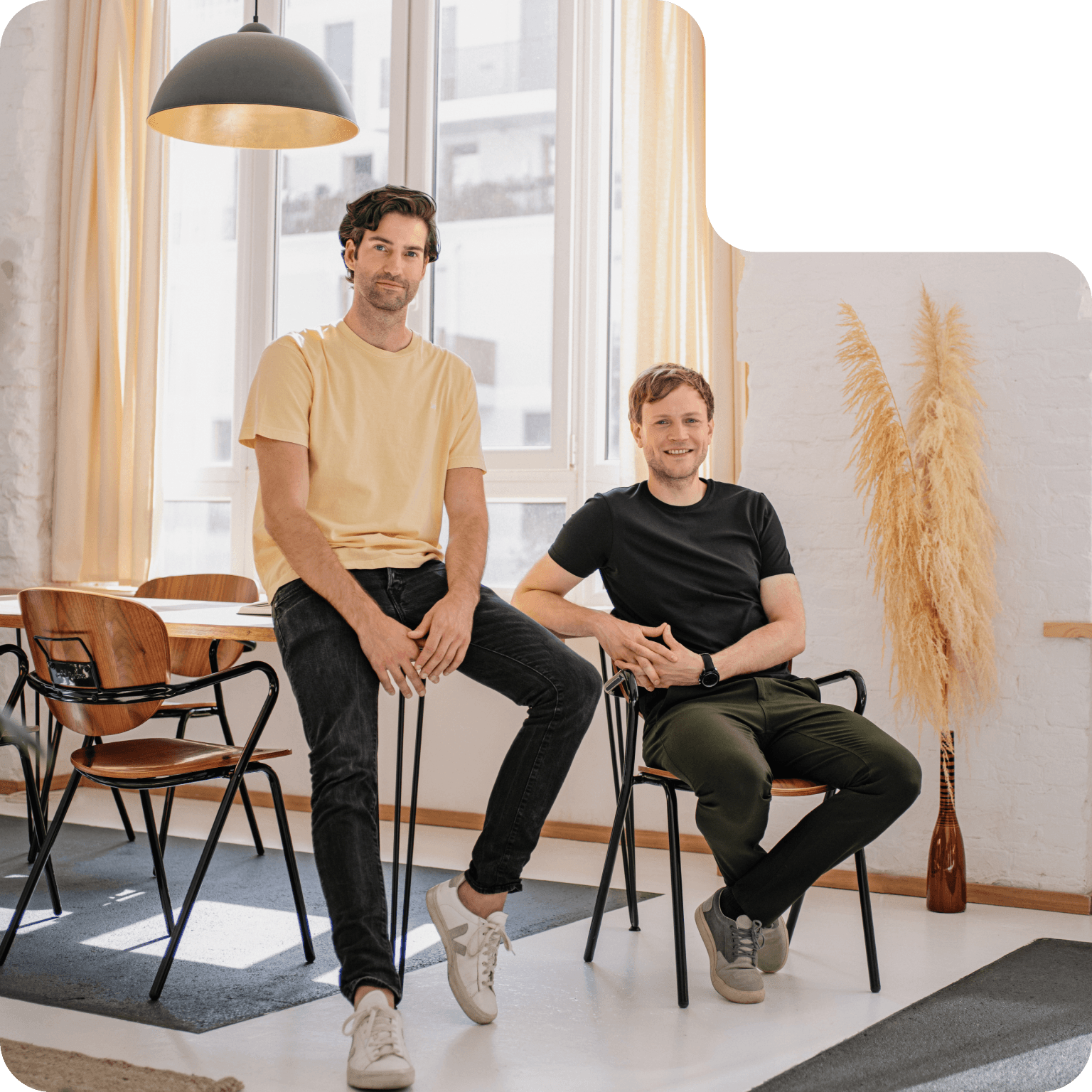 Pliant founders Malte Rau and Fabian Terner