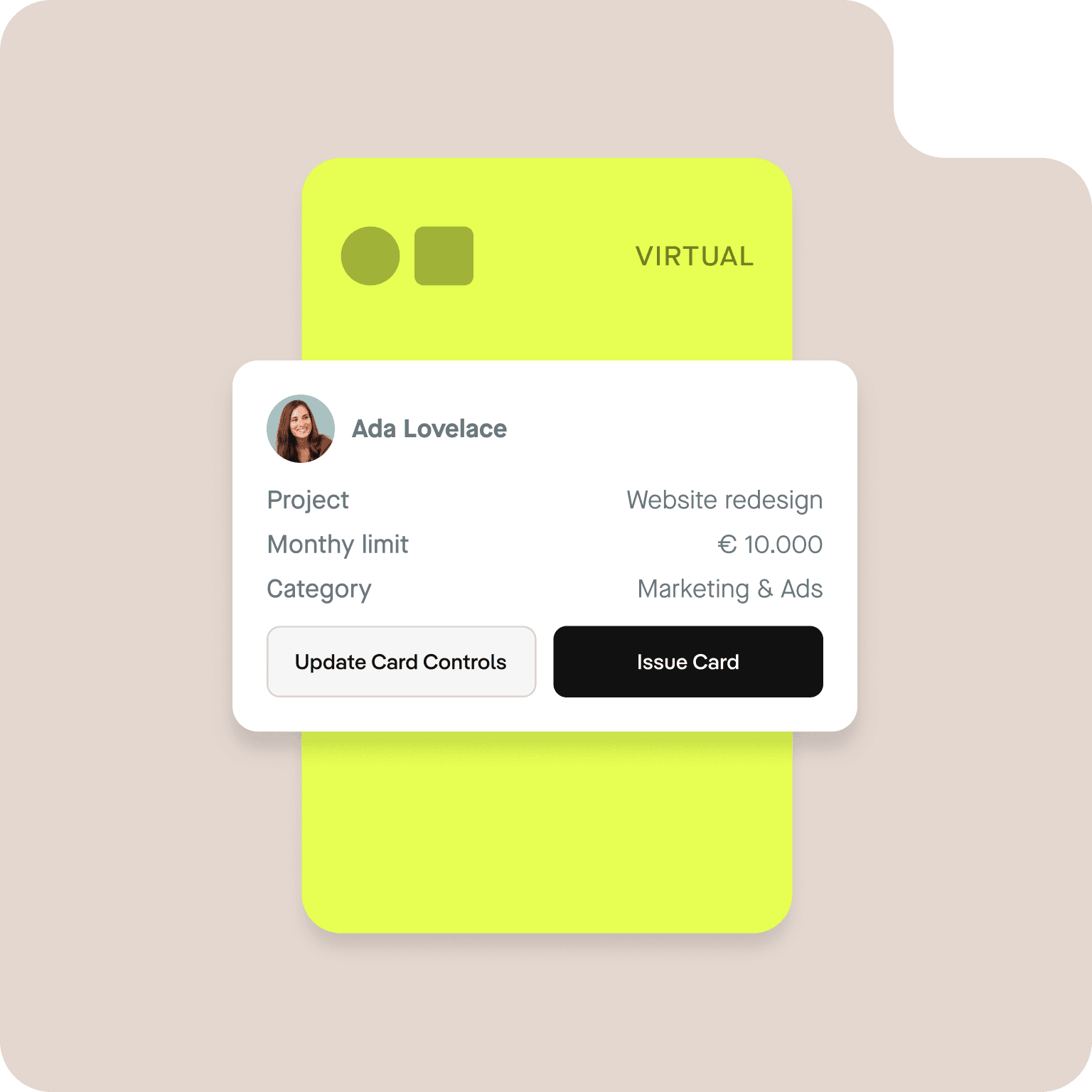 Control credit cards and manage limits with Pliant CaaS