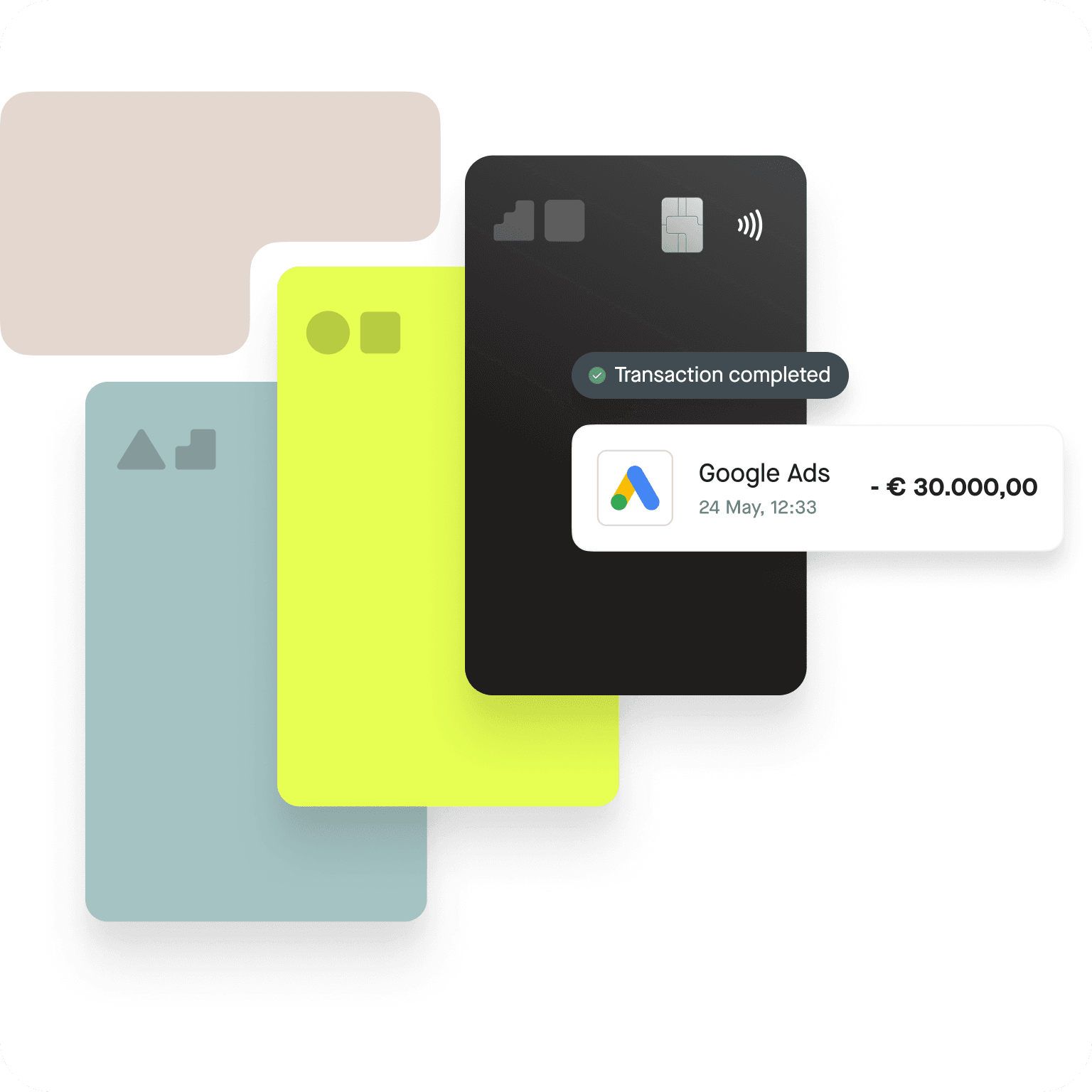 Integrate digital credit cards to travel expense management solutions