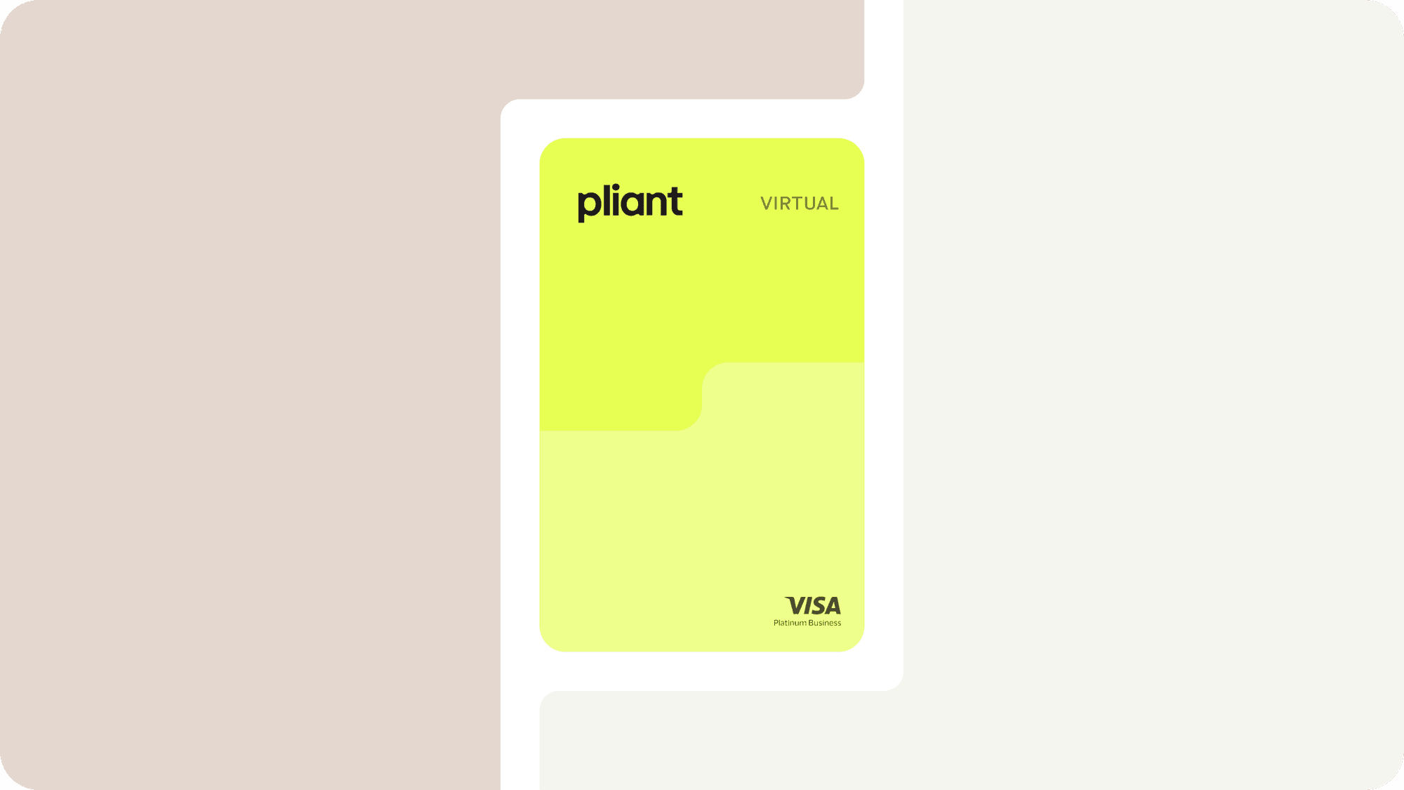 Virtuelle Karten haben den großen Vorteil, dass Sie in der Pliant App von Ihnen mit wenigen Klicks ausgestellt und sofort einsetzbar sind.