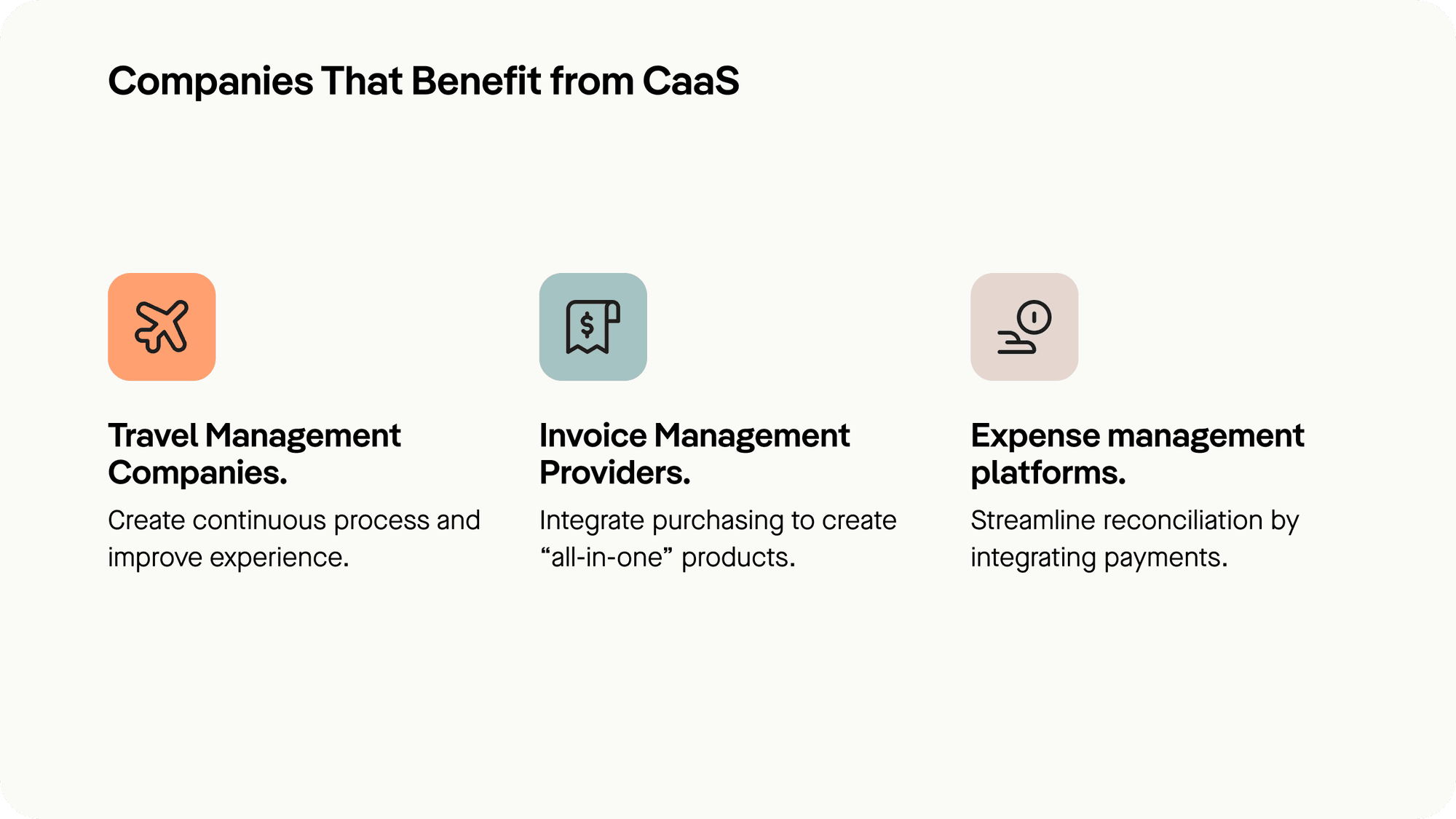 companies that benefit from cards as a service