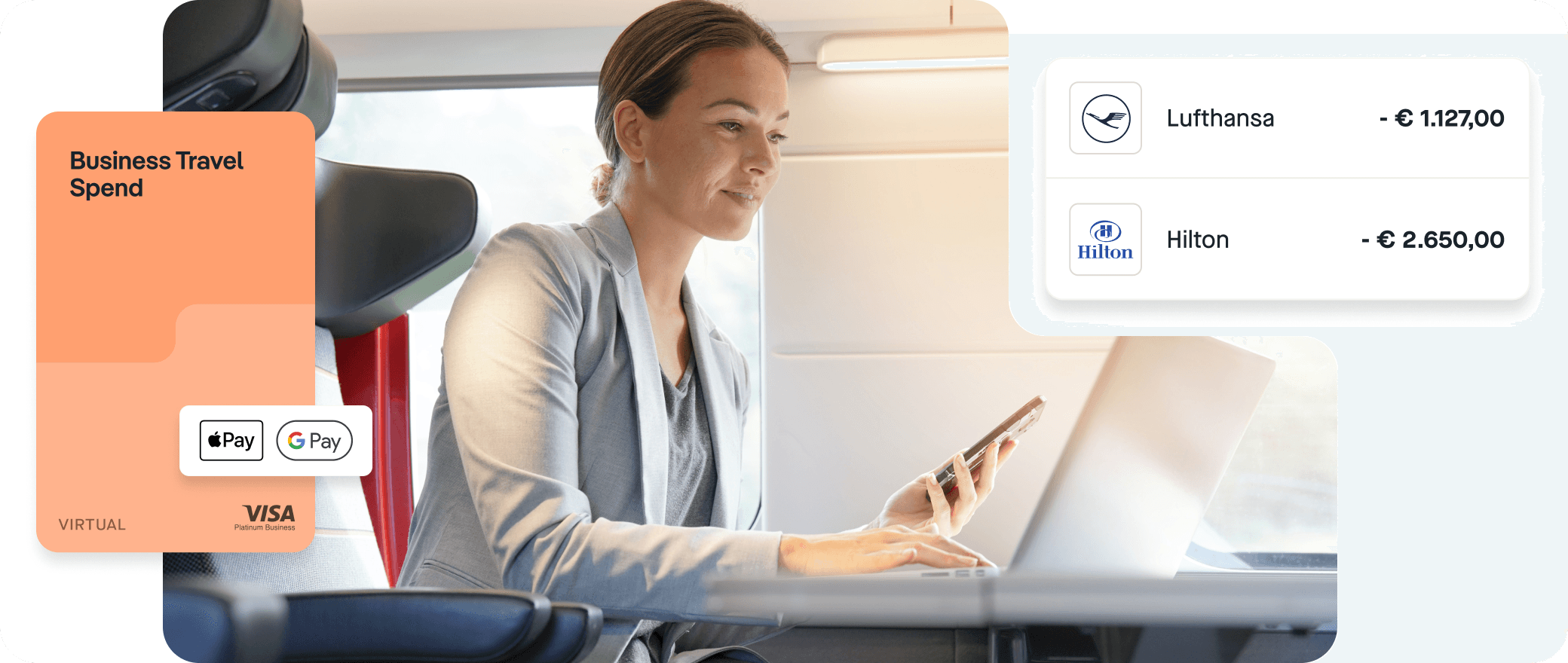 Pay business travel expenses with Pliant cards