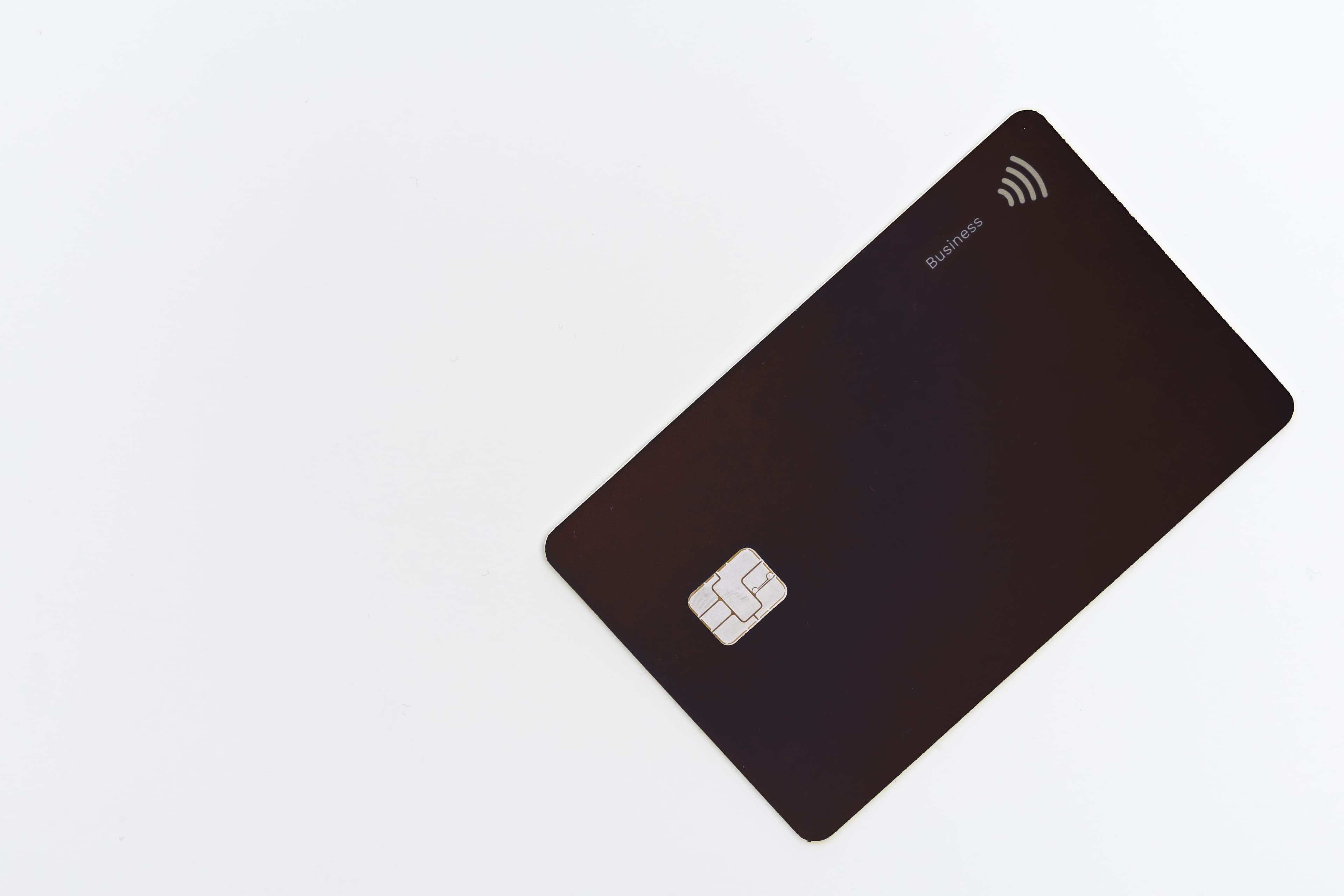 Generic black credit card